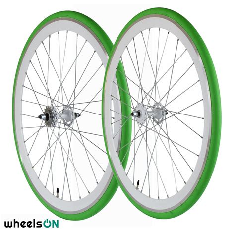 C Fixie Fixed Single Speed Bike Wheel Set Flip Flop T Freewheel