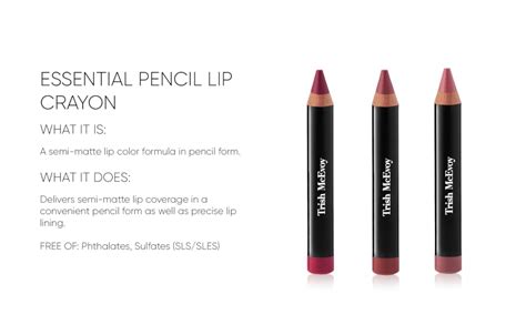 Amazon Trish Mcevoy Essential Pencil Lip Crayon Nude G Oz Beauty Personal