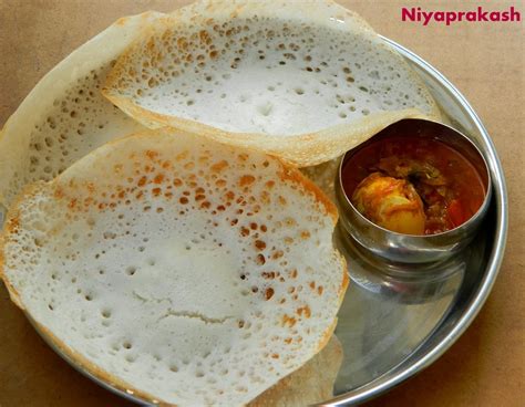 Niya S World Appam With Kerala Egg Curry