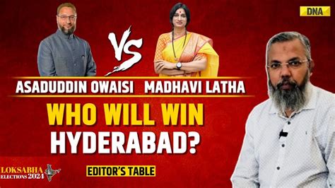 Madhavi Latha Vs Asaduddin Owaisi Can Bjp Pull Off A Shocker In