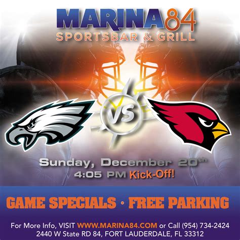 Eagles vs cardinals | MARINA 84