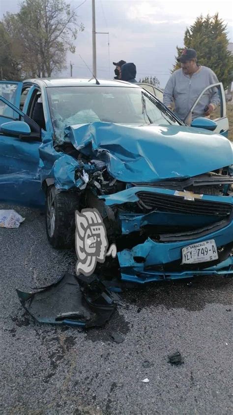 Aparatoso accidente en el tramo Xalapa Perote dejó un muerto y tres