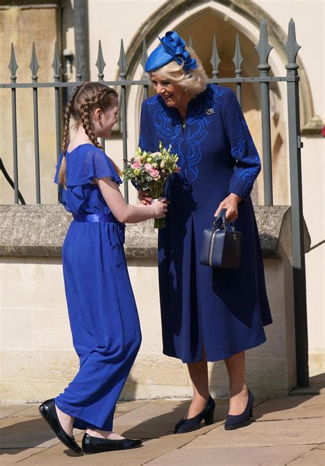 La Familia Real Brit Nica Celebra La Misa De Pascua En Windsor Fotos