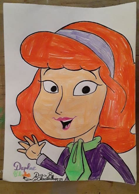 Daphne Blake by QCartoon2001 on DeviantArt