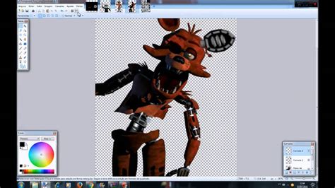 Fnaf Speed Edit Recreating Withered Foxy Youtube