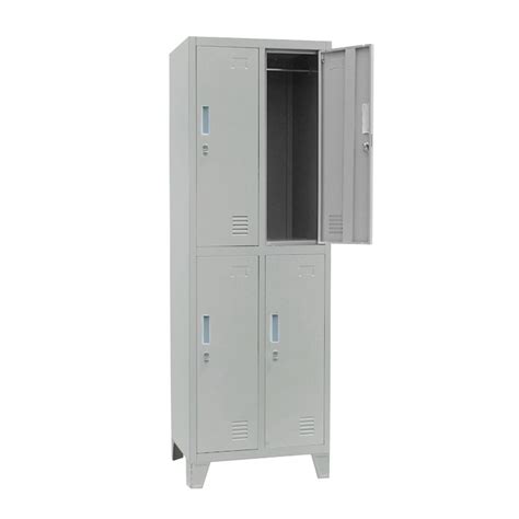 Locker Casillero Metálico 4 Puertas Armado 77000 En Mercado Libre