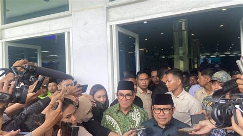 Gus Imin Tanggapi Umpatan Kasar Prabowo Ke Anies Tidak Usah Emosi