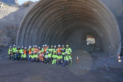 Obras Públicas culmina la perforación de los nueve túneles de la nueva