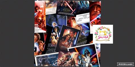 Custom Retail – Cotton CANVAS – SW Movie Poster Stack – Seweird Fabric