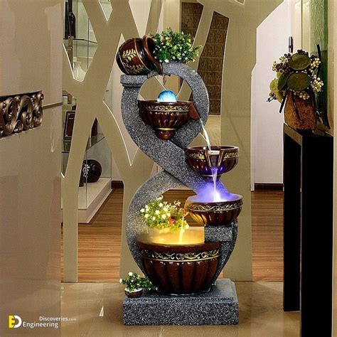 Aesthetically Diy Modern Indoor Fountain Ideas Engineering