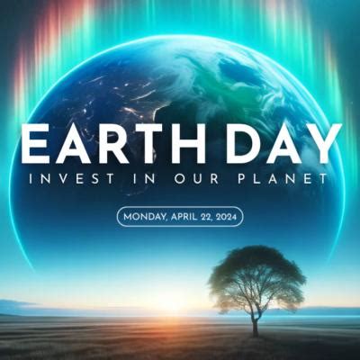 Customizable Happy Earth Day Natural Environment Protect Promo Video