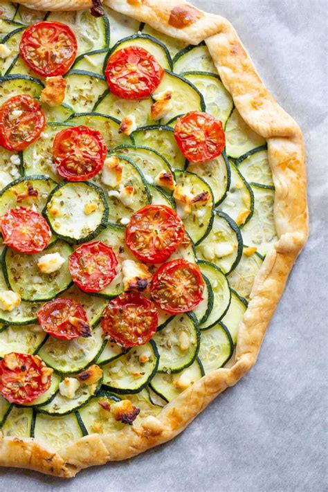 Zucchini Galette Food Banjo