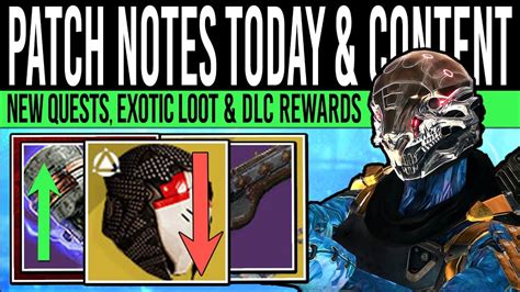 XHOUNDISHx Destiny 2 Patch Changes Exotic Changes Eververse Loot