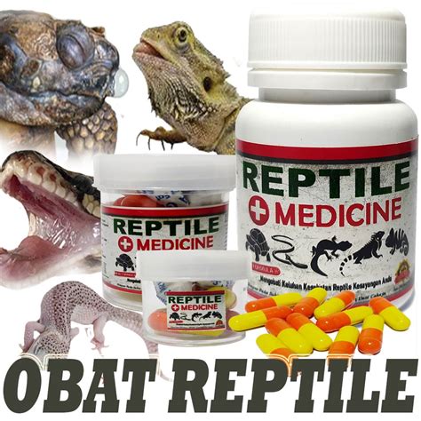 Jual Reptile Medicine Obat Pilek Pnemonia Flu Mogok Makan Mata Bengkak