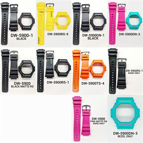 Casio G Shock Band And Bezel Dw Original Dw Shopee Malaysia