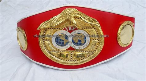 Old Style Ibf Boxing Championship Belt Adult Size - Buy Boxing ...