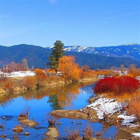 Beautiful Winter Colors In Plumas County Indian Valley By Dennis Hayes Plumas County