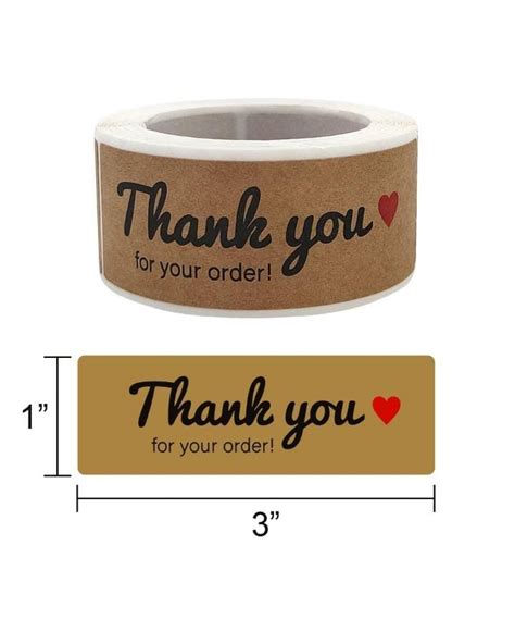 Thank you for your order Stickers – The Little Gift Boutique