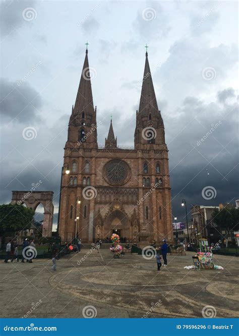 Cathedral In Arandas Jalisco Mexico Stock Photo Image Of Jalisco