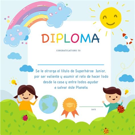 8 Ideas De Diploma Preescolar Marcos Para Diplomas Plantillas De Images