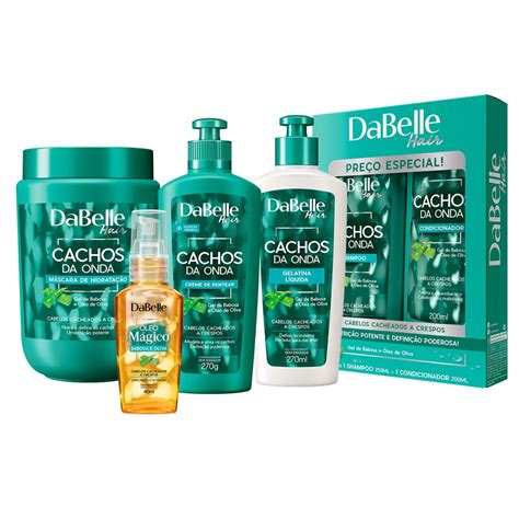 Kit DaBelle Hair Cachos Da Onda Full 6 Produtos Submarino