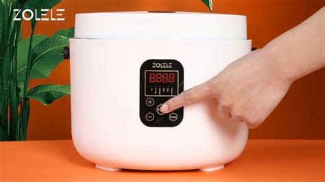 Zolele Smart Rice Cooker With 12l Multifunction Cooker 24 Hour Appointment And Keep Warm Rice