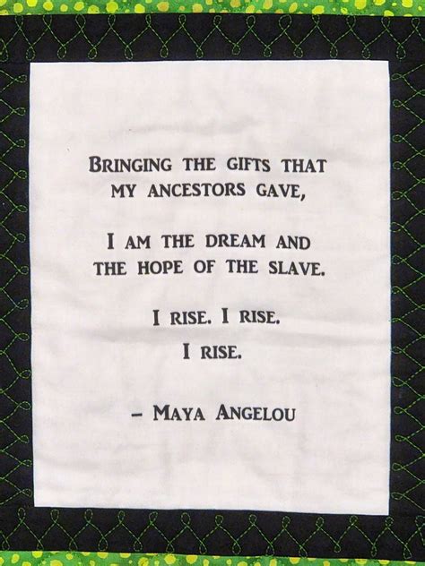 Maya Angelou African Quilt Handmade African Wall Hanging Kwanzaa Quilt Wakanda Wall Art