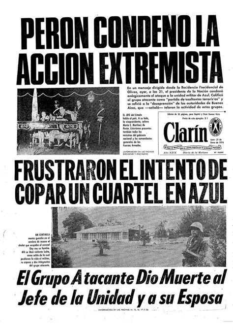 El Día Que Perón Llamó A “aniquilar Cuanto Antes Al Terrorismo Criminal