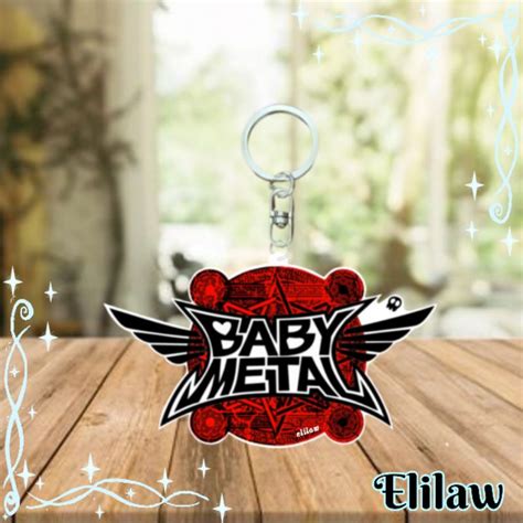 Jual BabyMetal Budokan Key Chain Gantungan Kunci Akrilik Ganci Anime