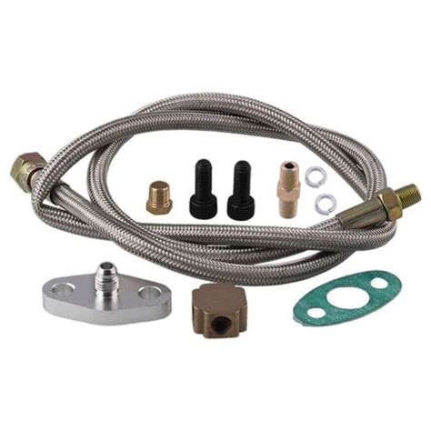 Kit De Ligne D Alimentation D Entr E D Huile Turbo De Po Pour