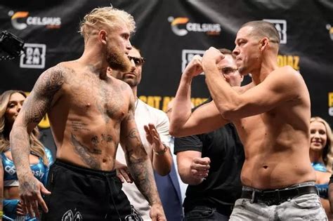 What Time Is Jake Paul Vs Nate Diaz Fight Uk Start Time For Ring Walks