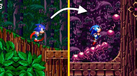 Wood Zone Encore Sonic Mania Plus Mods Gameplay YouTube