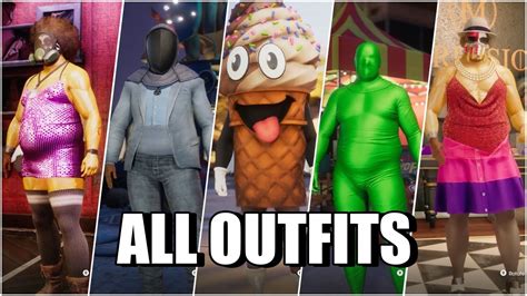 Saints Row All Outfits Costumes Clothing Apparel Youtube