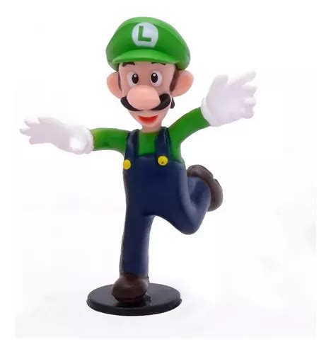 Boneco Luigi Super Mario Bros World Action Figure Yoshi MercadoLivre