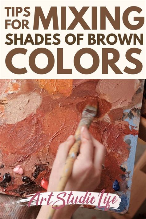 How To Mix Shades Of Brown Paint Colors🎨 Color Mixing Guide Mixing Paint Colors Color Mixing