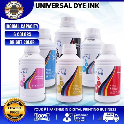 Inkpiu Uv Dye Ink Ml Universal Refill Ink Bottle For Printers