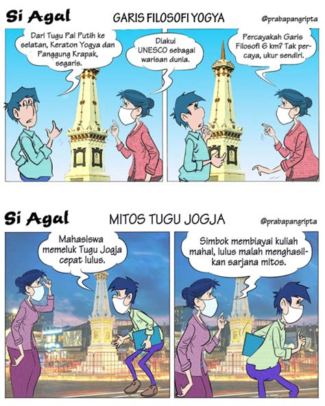 Praba Pangripta Pameran Kartun dan Karikatur Goyon Maton Melalui Gambar - Nyatanya.com