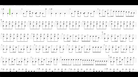 Sexy Hero Revolution Sex Machineguns Drum Only Drum Tab YouTube