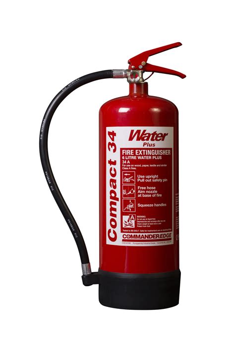 Commanderedge Ltr Water Compact Fire Extinguisher Lookout Safety Ltd