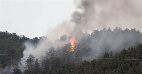 Crews Battle 2 Fires West Of Loveland Cbs Colorado