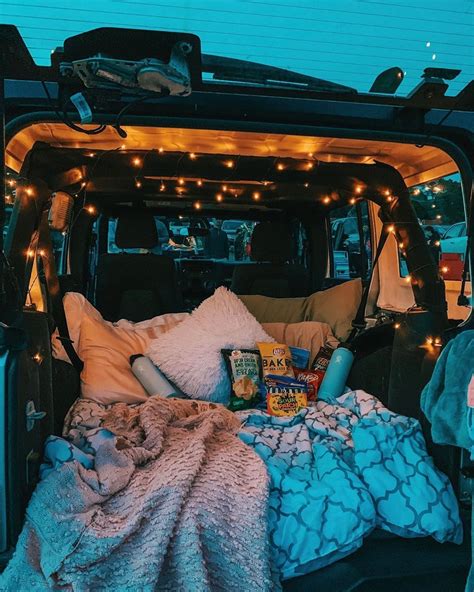 Jeep Glamping Fun Sleepover Ideas Sleepover Summer Aesthetic