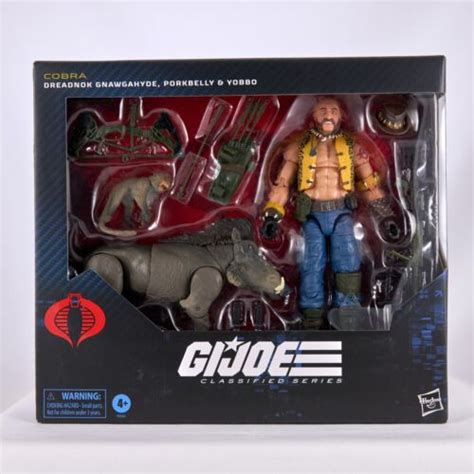 Gi Joe Classified Series Dreadnok Gnawgahyde Wporkbelly Andyobbo 125