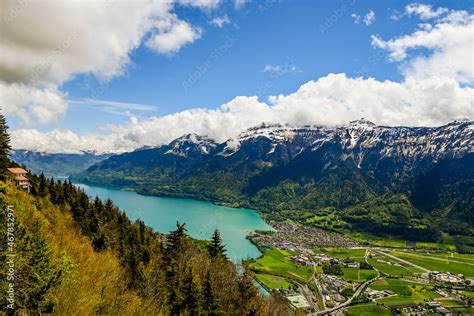 Interlaken Harder Kulm Brienzersee B Nigen Berner Oberland