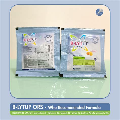 B Lytup Ors Who Recommended Formula Oral Rehydration Solutions Ors