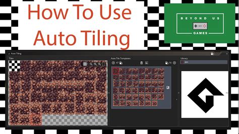 GameMaker Studio 2 How To Use Auto Tiling YouTube