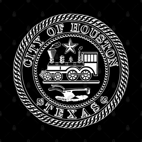 Houston Seal - Houston - Pin | TeePublic