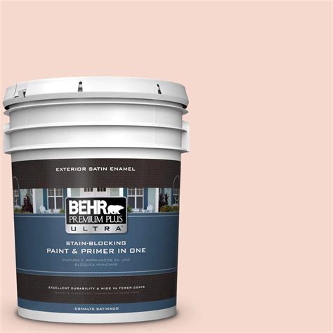 Behr Premium Plus Ultra Gal M Pink Sea Salt Satin Enamel