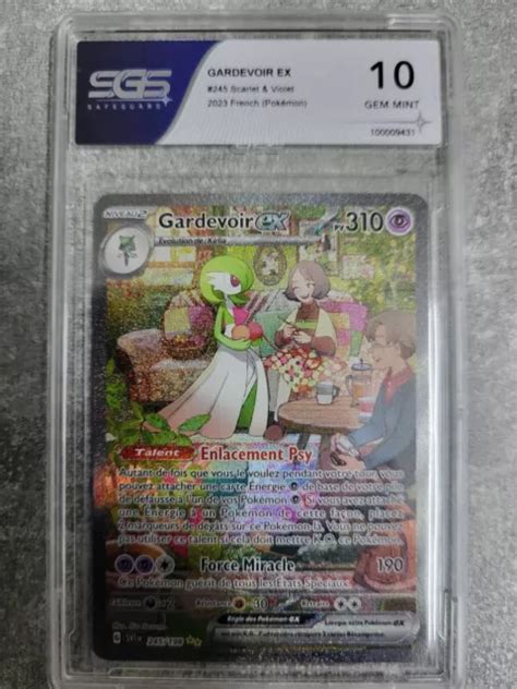 Carte Pok Mon Gardevoir Ex Carlate Et Violet Fran Ais Psa