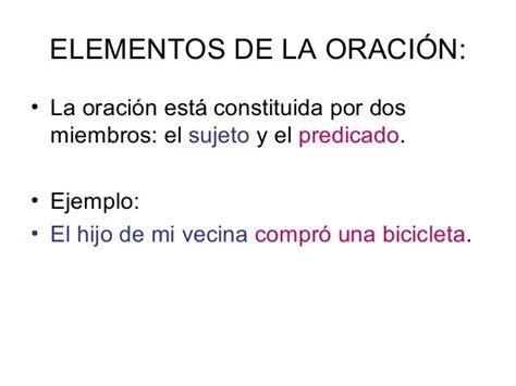 Análisis De La Oración Simple 1