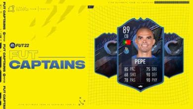 FIFA 22 SBC Pepe FUT Captains Cheapest Solutions And Review